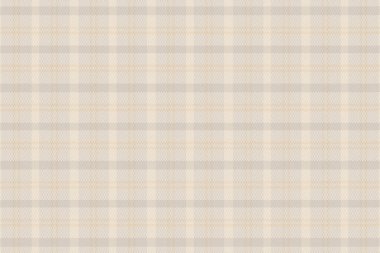 Tartan desenli, desenli ve kahve renkli. Vektör illüstrasyonu.
