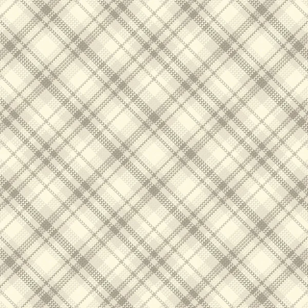 Tartan Ruitpatroon Met Textuur Koffiekleur Vectorillustratie — Stockvector