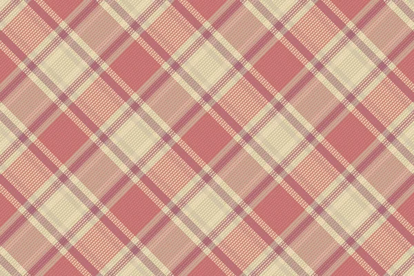 Tartan Plaid Pattern Texture Coffee Color Vector Illustration — 图库矢量图片