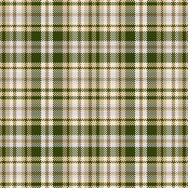 Tartan desenli, desenli ve kahve renkli. Vektör illüstrasyonu.