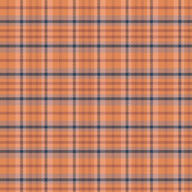 Tartan desenli, desenli ve kahve renkli. Vektör illüstrasyonu.