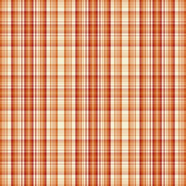 Tartan desenli, desenli ve kahve renkli. Vektör illüstrasyonu.