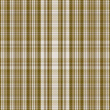 Tartan desenli, desenli ve kahve renkli. Vektör illüstrasyonu.
