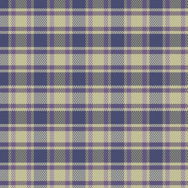 Tartan Plaid Night Color Pattern Vector Illustration — 스톡 벡터