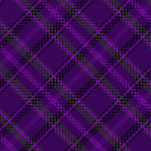 Tartan Plaid Night Color Pattern Vector Illustration — Stockvector