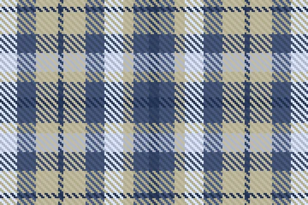 Tartan Plaid Night Color Pattern Vector Illustration —  Vetores de Stock