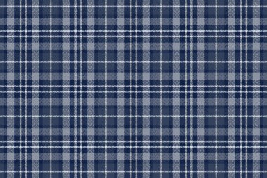 Tartan or plaid night color pattern. Vector illustration.