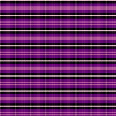 Tartan or plaid night color pattern. Vector illustration.