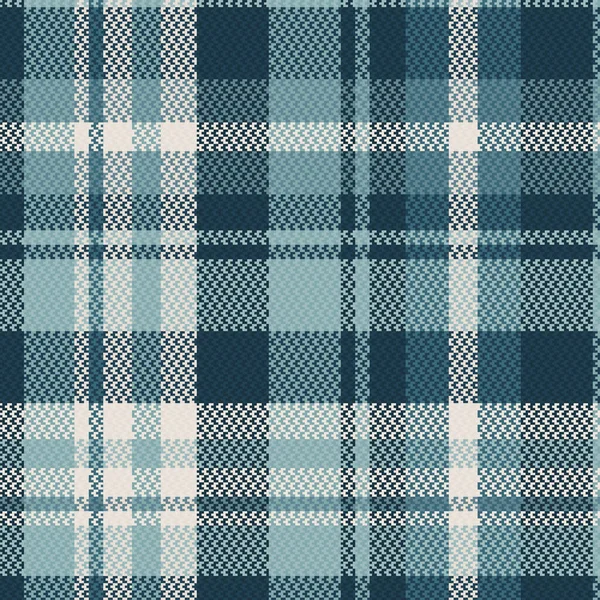 Tartan Plaid Night Color Pattern Vector Illustration — Stock Vector