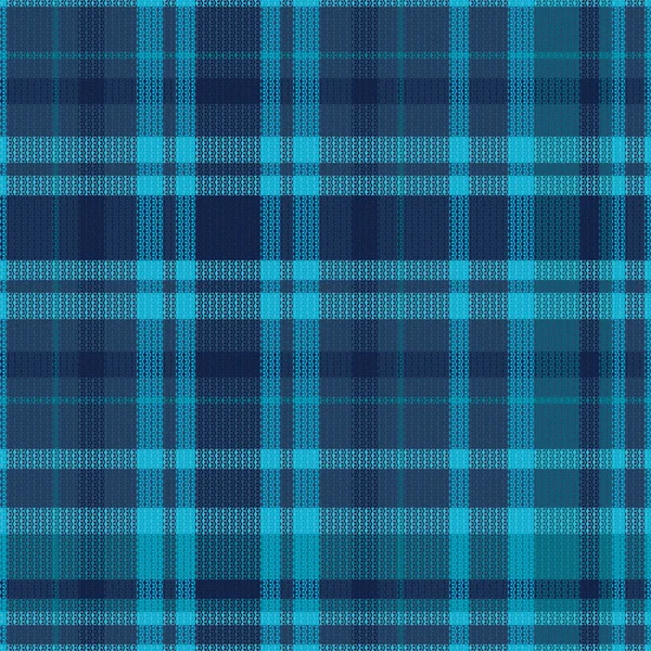 Tartan Plaid Night Color Pattern Vector Illustration — Stockvector