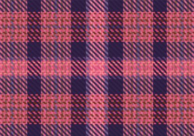 Tartan or plaid night color pattern. Vector illustration.