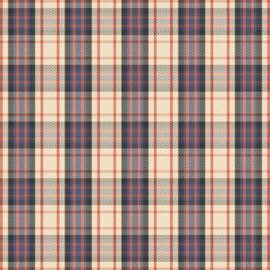Tartan or plaid halloween color pattern. Vector illustration.