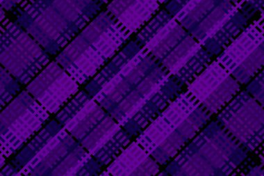 Tartan or plaid halloween color pattern. Vector illustration.