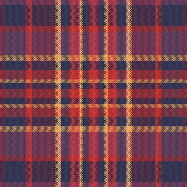 Tartan Plaid Halloween Color Pattern Vector Illustration — Stock vektor