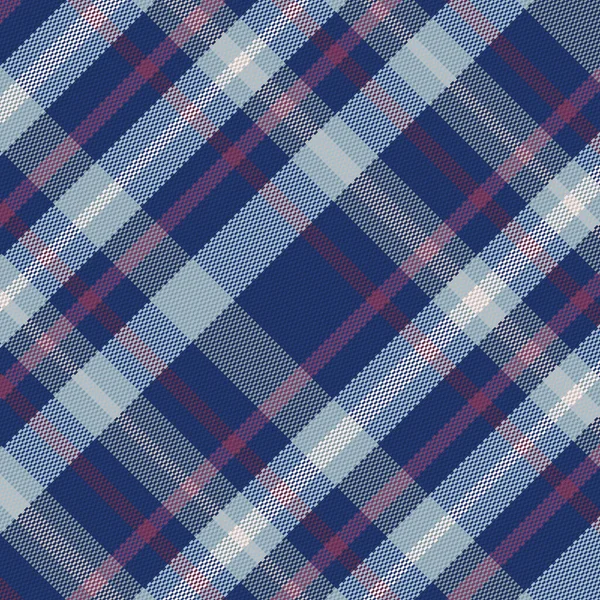 Modèle Couleur Vintage Tartan Plaid Illustration Vectorielle — Image vectorielle