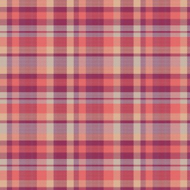 Tartan ya da ekose renkli desen. Vektör illüstrasyonu.