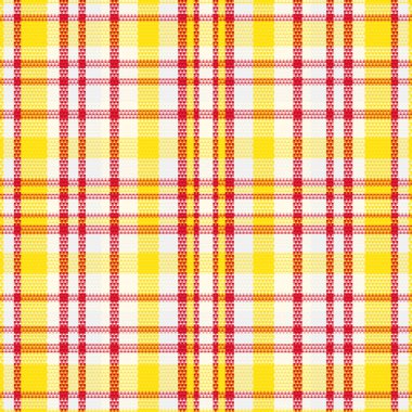 Tartan veya ekoseli retro renk deseni. Vektör illüstrasyon tasarımı.