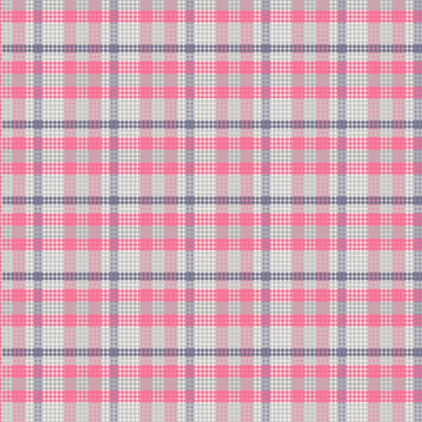 Tartan Xadrez Padrão Cor Retro Desenho Ilustração Vetorial — Vetor de Stock