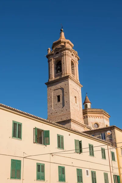 Bell Tower Sanctuary Madonna Delle Grazie — Stock Photo, Image