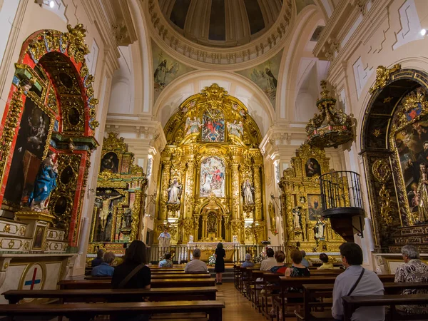 Μαδρίτη Ισπανία Ιουνίου 2022 Εσωτερικό Της Μονής Trinitarias Descalzas Όπου — Φωτογραφία Αρχείου