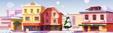 Avrupa kışları kar altında, xmas