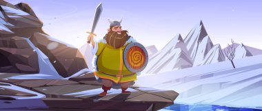 Viking, İskandinav savaşçısı, çizgi film karakteri