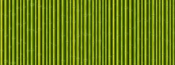 Bamboo wall texture seamless pattern — Stock Vector