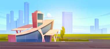 Özel jet terminali, lüks VIP havaalanı.