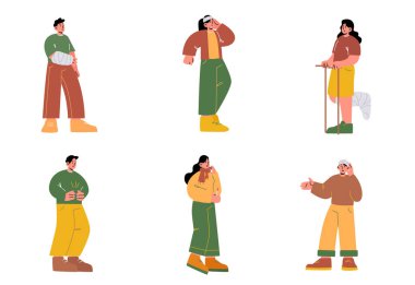 Hasta insanları acıya boğar, vücutlarında ağrı yapar.