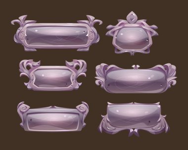 Fantezi çerçeveli gümüş düğmeler