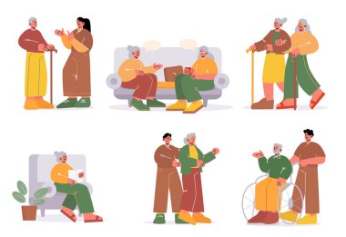 Yaşlılara yardım ve bakım, yaşlılara yaşam tarzı