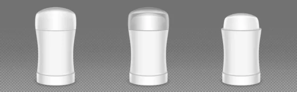 Déodorant blanc bâton emballage — Image vectorielle