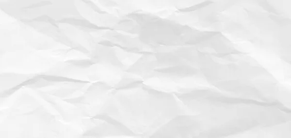 Buruşmuş Kağıt Dokusu Gerçekçi Vektör Çizimi Kırışıklık Kırışıklık Efektli Beyaz — Stok Vektör