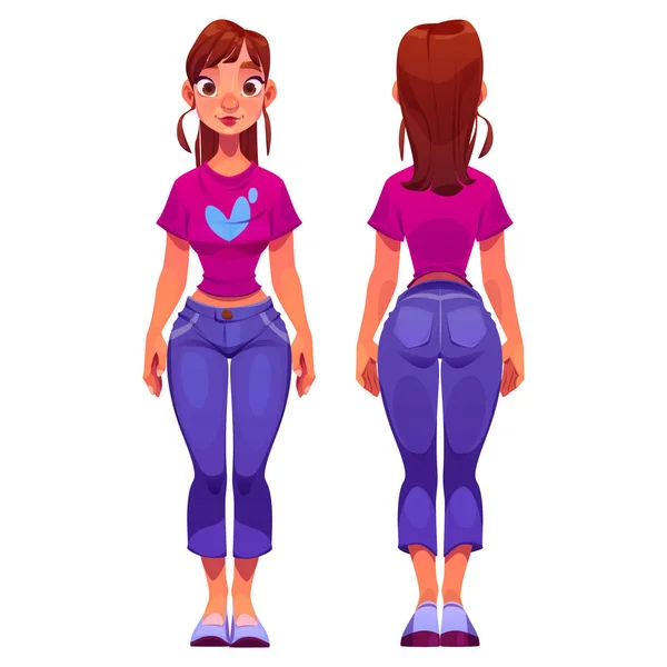 Grupo Da Animação Da Jovem Mulher Ou Jogo à Moda Do Construtor Coleção Das  Partes Do Corpo, Dos Gestos, Da Roupa Na Moda E Dos Ac Ilustração do Vetor  - Ilustração de