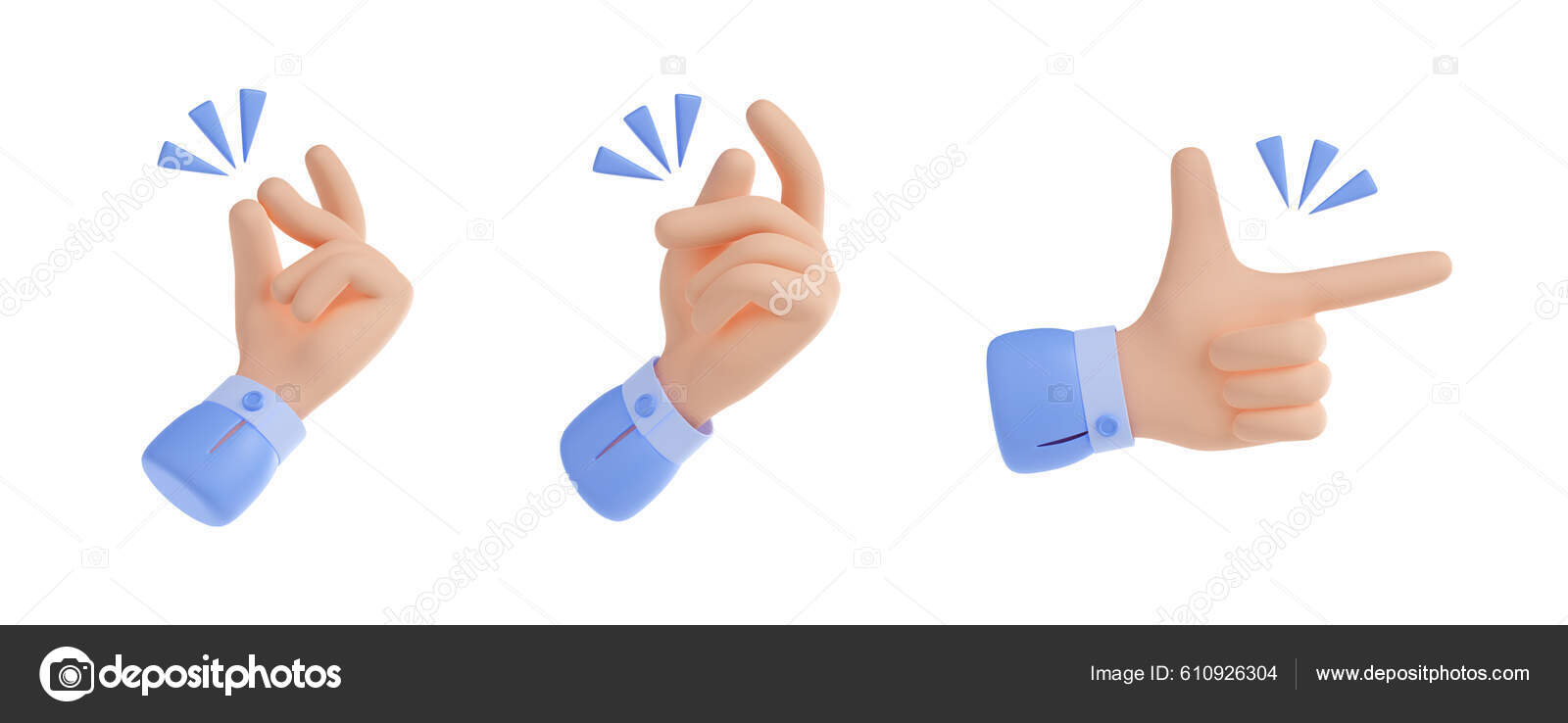 Icono Chasquido Dedos Gesto Mano Hombre Concepto Fácil Idea Magia — Foto de  stock #610926304 © klyaksun, image size:1600x738