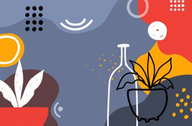 soyut uzay mavi arkaplan ögesi uzayı tasarım illüstrasyon vektörü kavramları