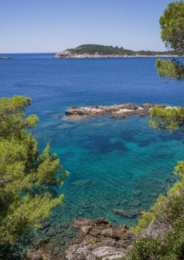 Cavtat (Hırvatistan). Güzel manzara.