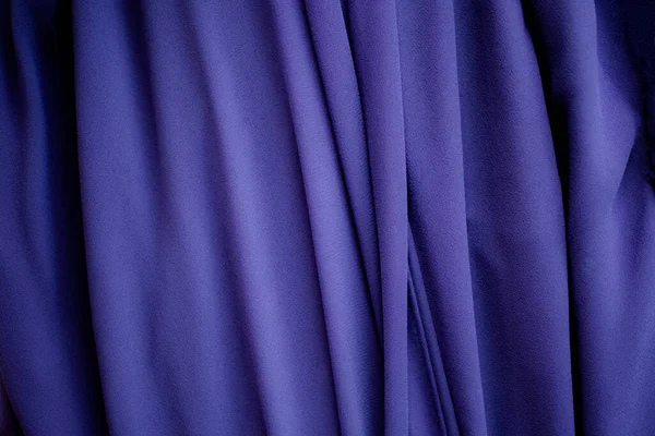 Фіолетовий Тканинний Фон Фон Якої Хвилі Тканини Розкішні Шпалери Відображають — стокове фото