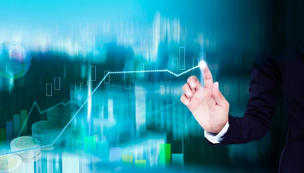 El personeli Bitcoin kripto para akışı, bulanık veri sayısal analiz formülü, büyüme grafiği hisse senedi piyasası. İş ya da finans. 2023 yeni yıl konsepti için yatırım geliri planla.