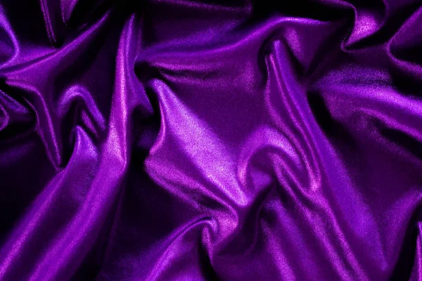 Mor kumaş arka plan. Dalgalar yumuşak arka plan. Yeni modern tasarım lüks ışık ve yumuşak dalga düz şekilli ipek duvar kağıdı arka planı. Boş yer. Kart posteri veya sunum ürünleri konsepti için model.