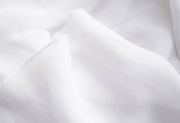 Тканинний Фон Білого Кольору Візерунок Текстури Поверхні Матеріал Одягу Бавовняний — стокове фото