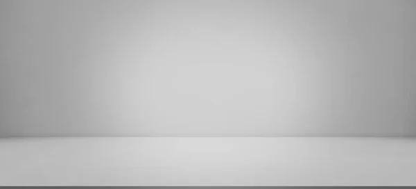 背景空の灰色の光明るい滑らかなセメントの壁の部屋の背景 空白のテーブルスタジオのインテリア床コンクリート写真 — ストック写真