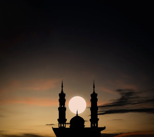 Ramadan Eid Fitr New Year Muharram Islamic Religion Symbols Mosques — стоковое фото