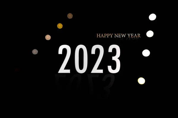 2023 Happy New Year Background Concept Text Merry Christmas Happy — Stock Photo, Image