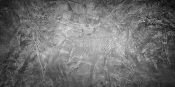 Grauer Zementhintergrund Innen Alte Raue Oberflächenstruktur Dunkel Schwarz Weißer Bodenstein — Stockfoto