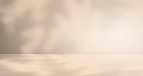 Фон Студійна Кімната Осінь Рослинним Покриттям Настінних Тіней Абстрактний Помаранчевий — стокове фото