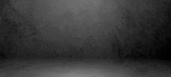 Empty Wall Gray Room Cement Studio Background Counter Blank Concrete — Stockfoto