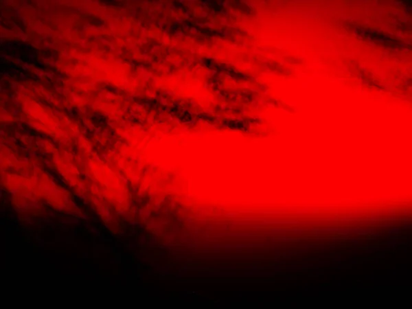 Halloween Background Concept Blur Abstract Sunset Dark Black Red Background — Stock Photo, Image