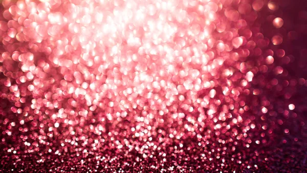 Red Blur Glitter Effect Bokeh Light Achtergrond Abstract Overlay Dark — Stockfoto
