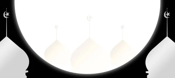 Antecedentes Ano Novo Islâmico Muharram Símbolos Religiosos Islâmicos Ramadã Árabe — Fotografia de Stock